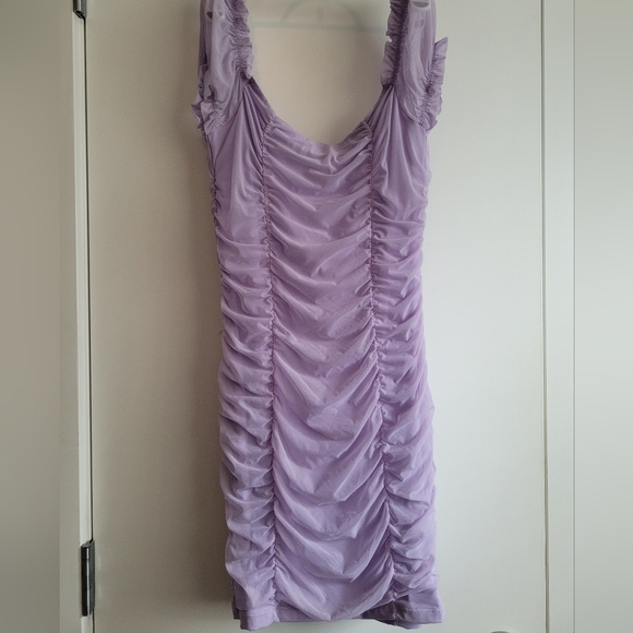 Fashion Nova Morgan Mesh Mini Dress - Picture 3 of 4